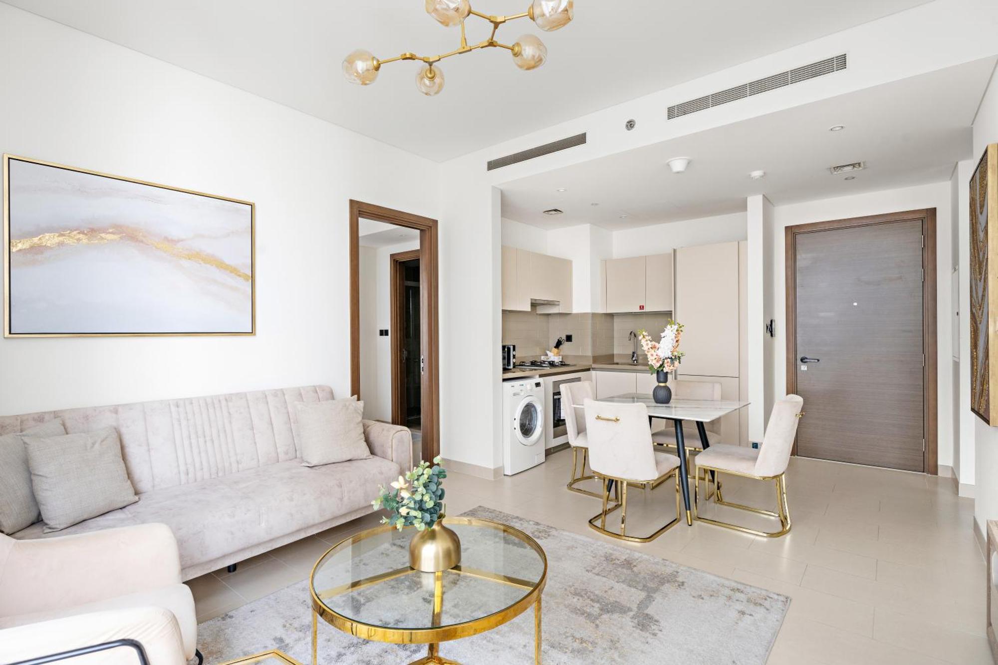 Beautiful 2 Bedroom Next To Business Bay - Sobha Creek Vista Dubai Ngoại thất bức ảnh