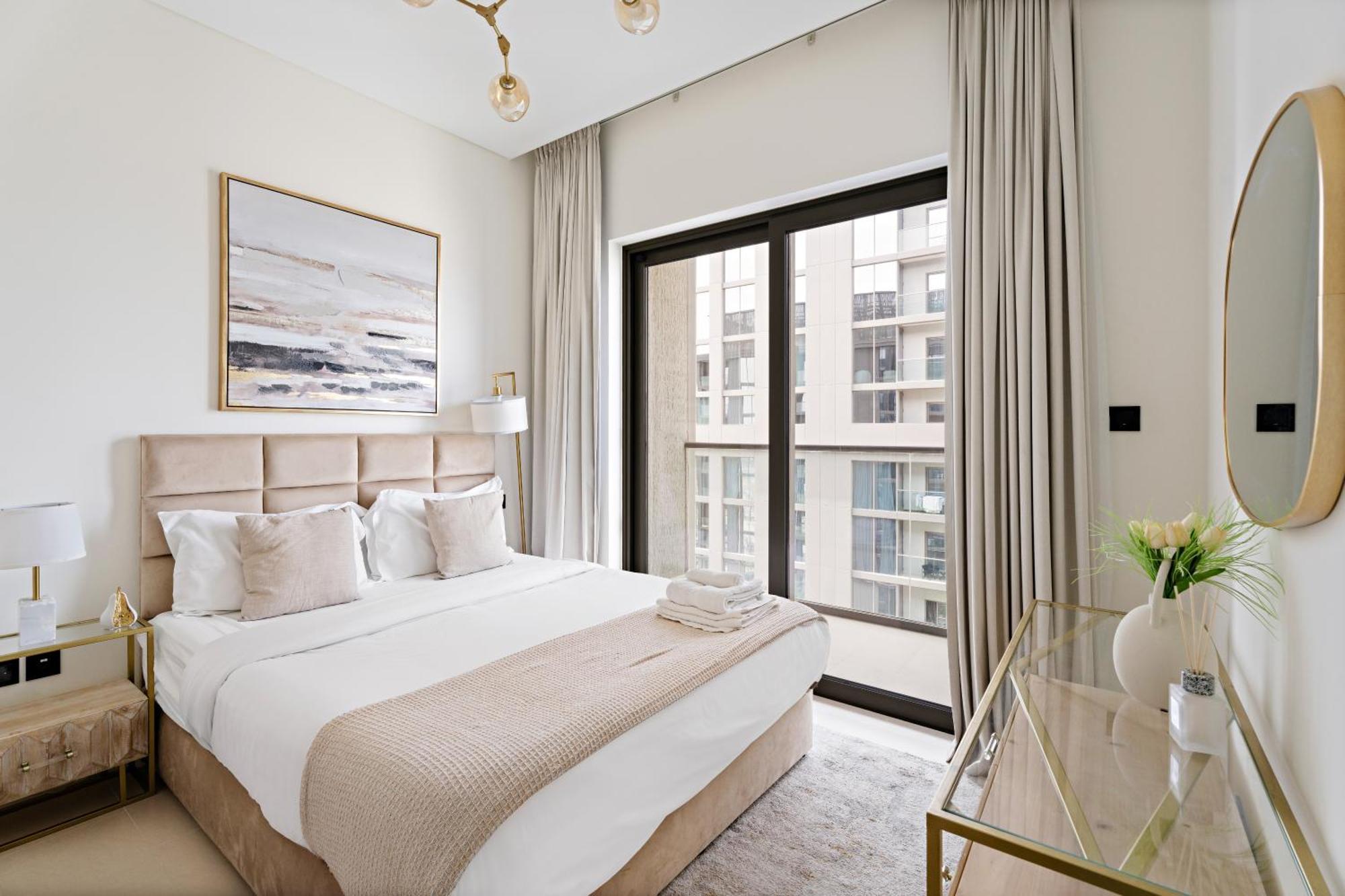 Beautiful 2 Bedroom Next To Business Bay - Sobha Creek Vista Dubai Ngoại thất bức ảnh